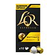 L'OR Lungo Mattinata package and capsule for NespressoÂ®