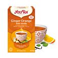 Ginger Orange tea from Yogi Tea 
