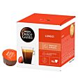 Nescafé Lungo package and capsule for Dolce Gusto
