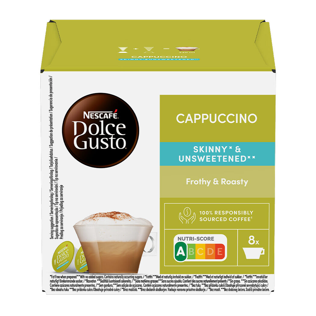 Cappuccino\u0020Skinny\u0020\u0026\u0020Unsweetened\u0020\u002D\u0020Nescaf\u00E9\u00AE\u0020