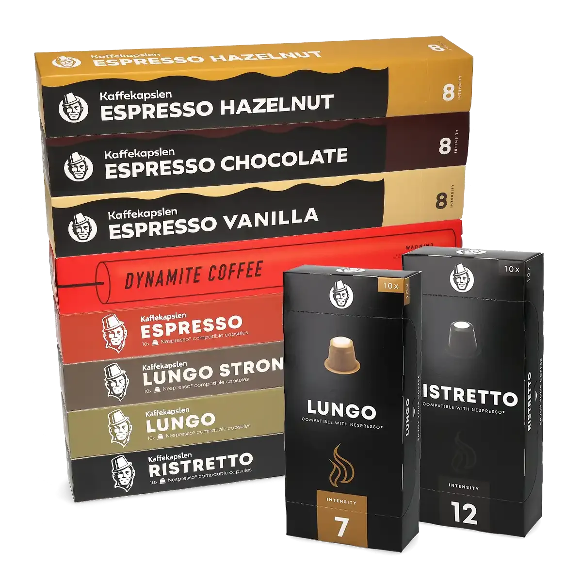 Maistelusetti\u0020nespresso\u002Dkoneisiin